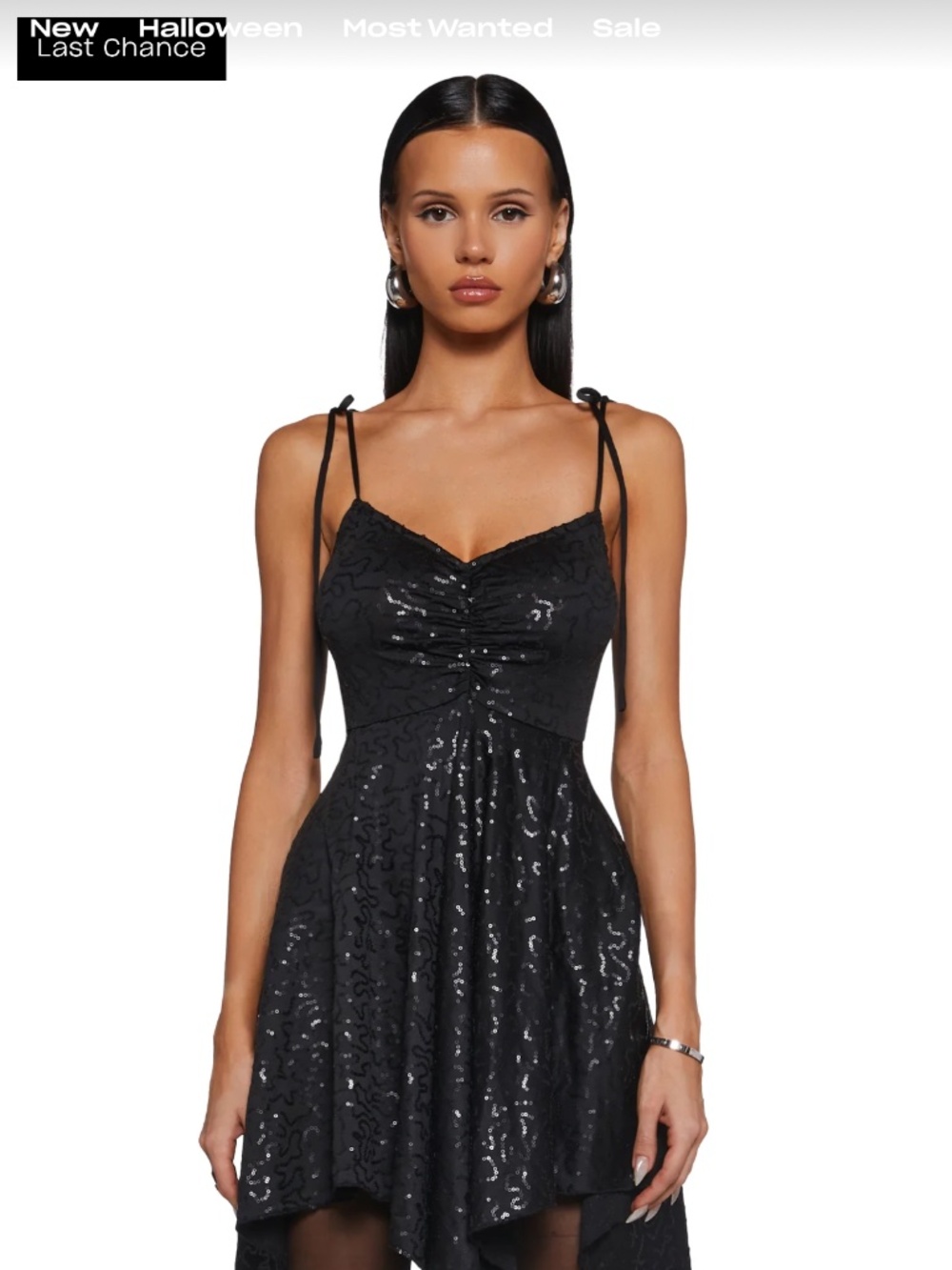 Dolls Kill Current Mood Keep Shining Mini Dress M New